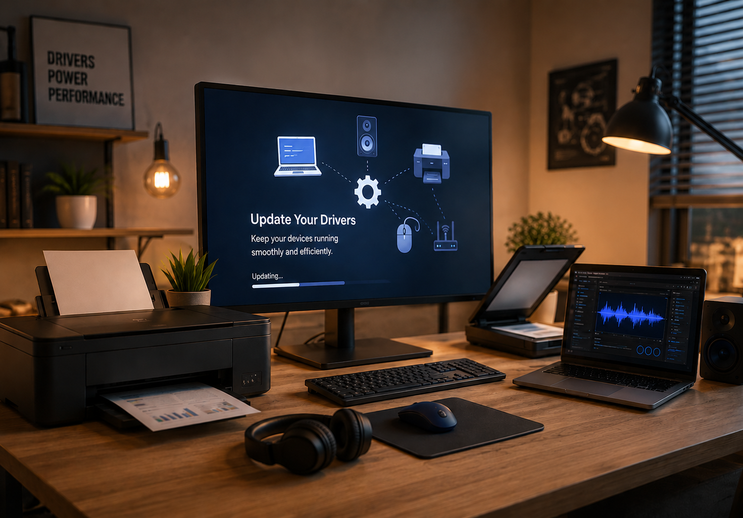 Computer driver learning